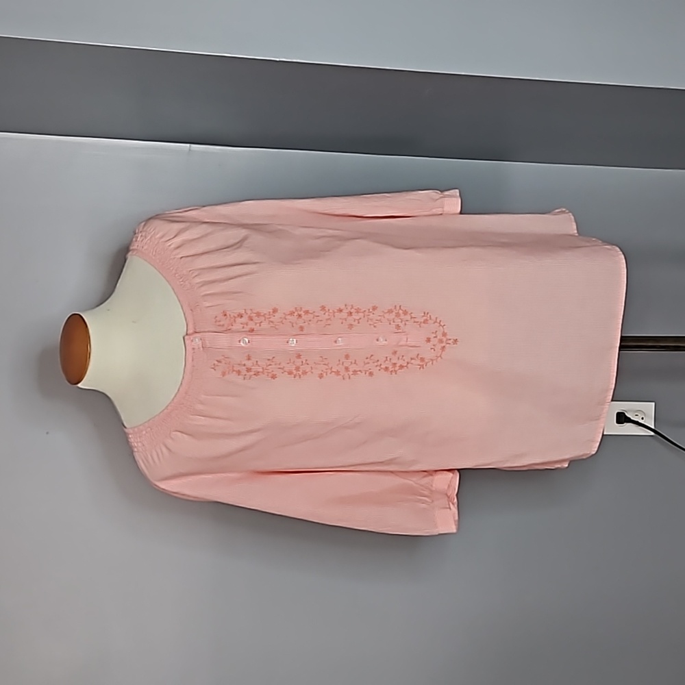 Faded Glory , cotton, striped, shirt, size 1X (16W), NWT